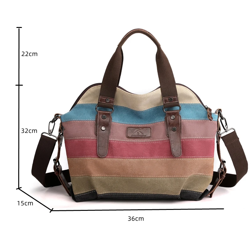 Women Gym Bag Canvas Fitness Bag Sports Casual Pocket Handbag Travel Pack Tote Shoulder Messenger Weekend Training Mochila Pouch