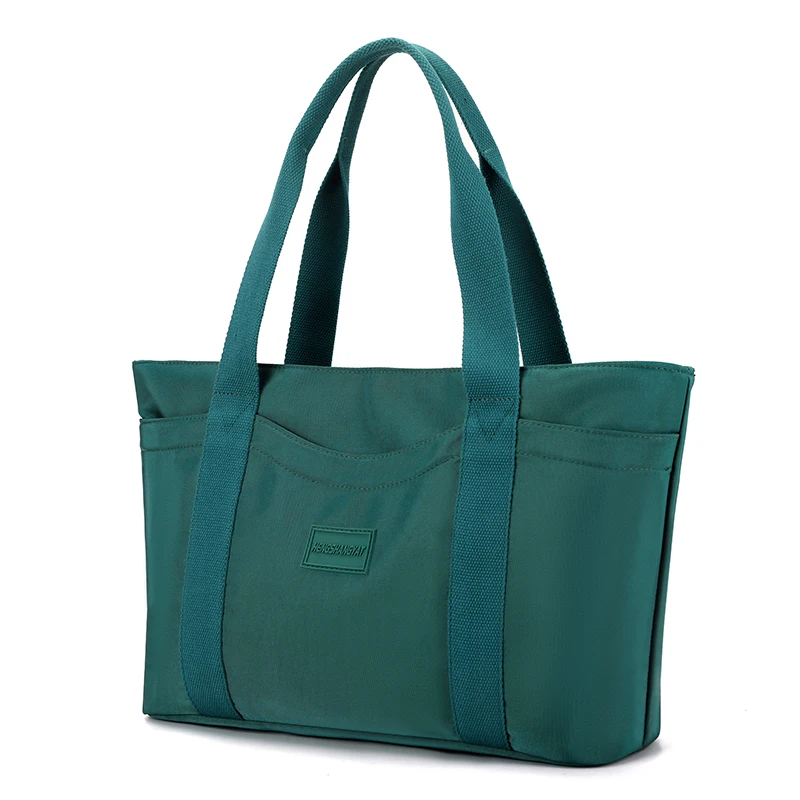 

Large Capacity Nylon Shoulder Bag Casual Top-Handle Bag Daily Use Handbag Lady High Capacity Shopping Totes Travel Bag 2023