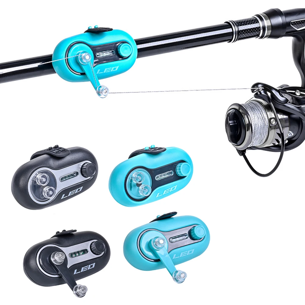 

Fishing Bite Alarm Fishing Rod Clamp Bells Electronic Buzzer Sea Rod with Loud Siren Sound Alarm Indicator Fishing Accessories