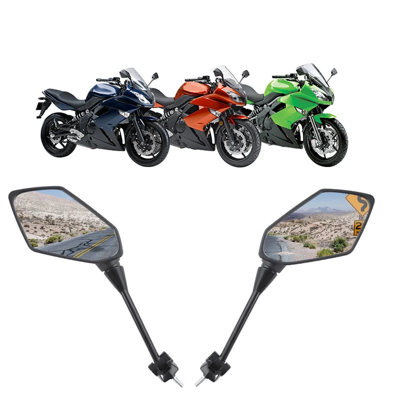 Сертификация 3C мотоциклетные зеркала заднего вида для Kawasaki NINJA650R ER-6F 09 10 11 12 13 14 15