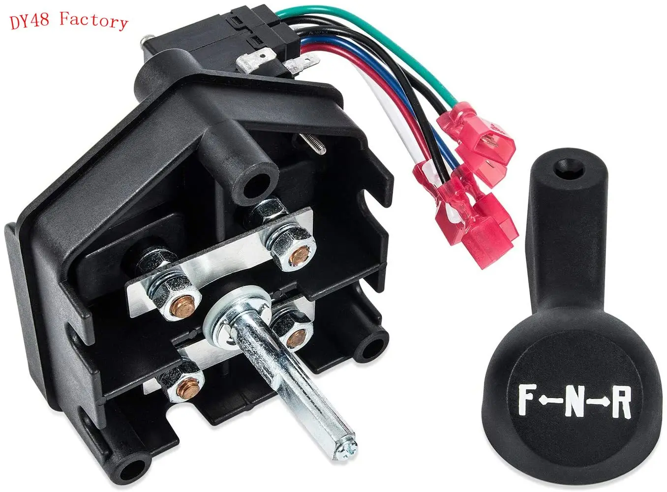 

48 Volt Heavy Duty Micro Forward Reverse Switch Assembly With Handle Compatible With 1996-Up Golf Cart Club Car DS #101753005