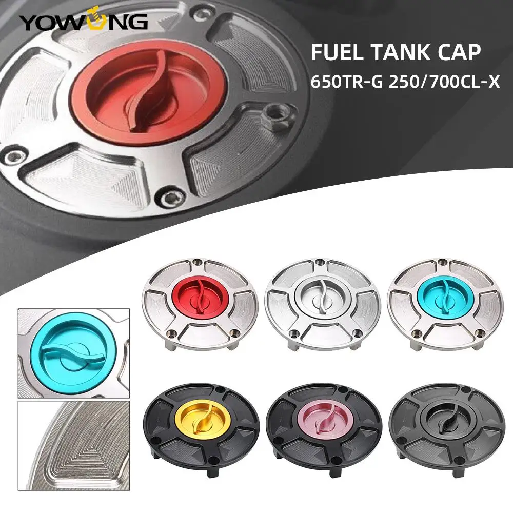 

NEW 650 TRG Motorcycle Accessories Fuel Gas Tank cap Cover FOR CFMOTO 650TR-G 250CL-X 700CL-X 250/700 CLX 2023 2022 2021 ALLYear