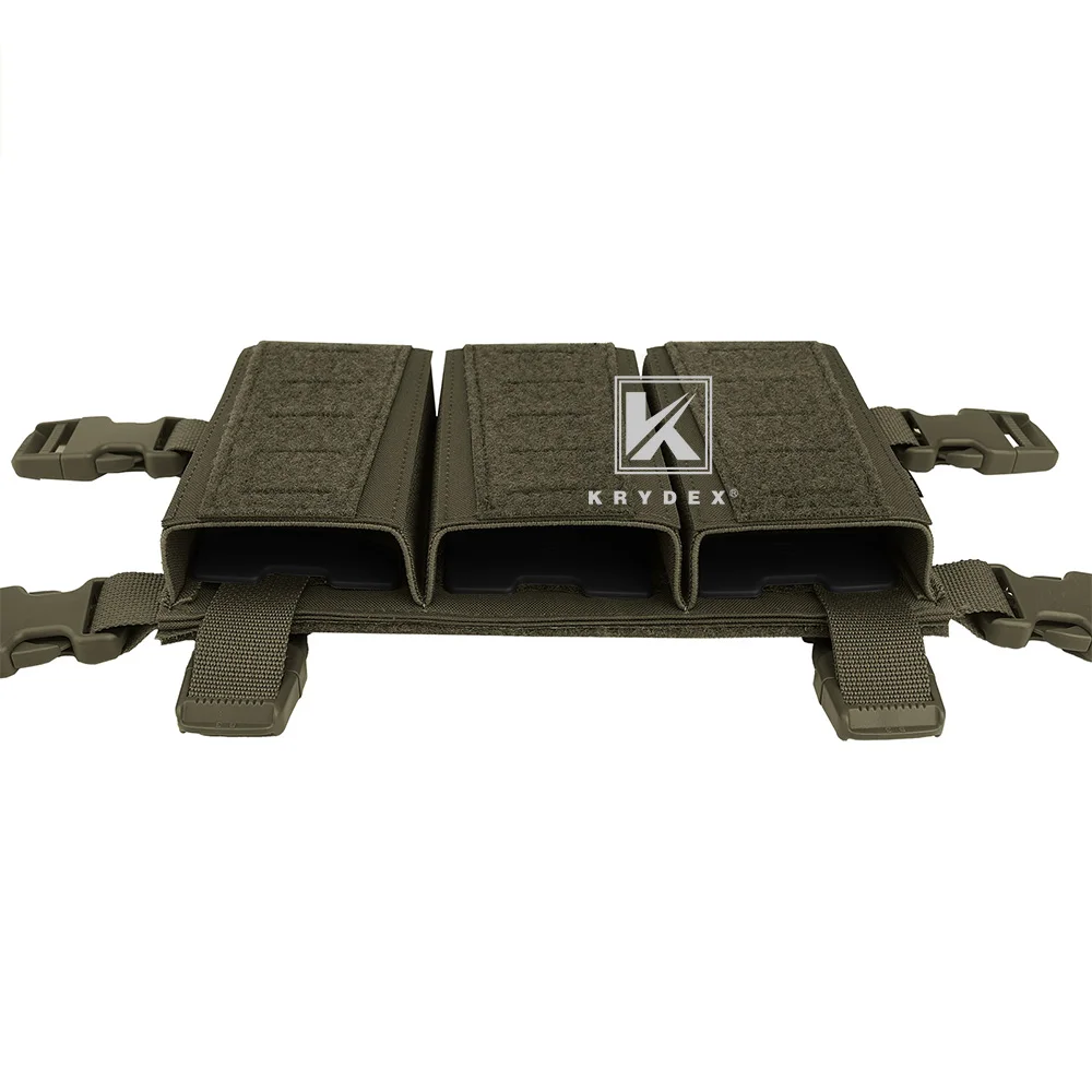 Тактический панельный плакат KRYDEX Triple .223 5 56 сумка для магазина магнитная