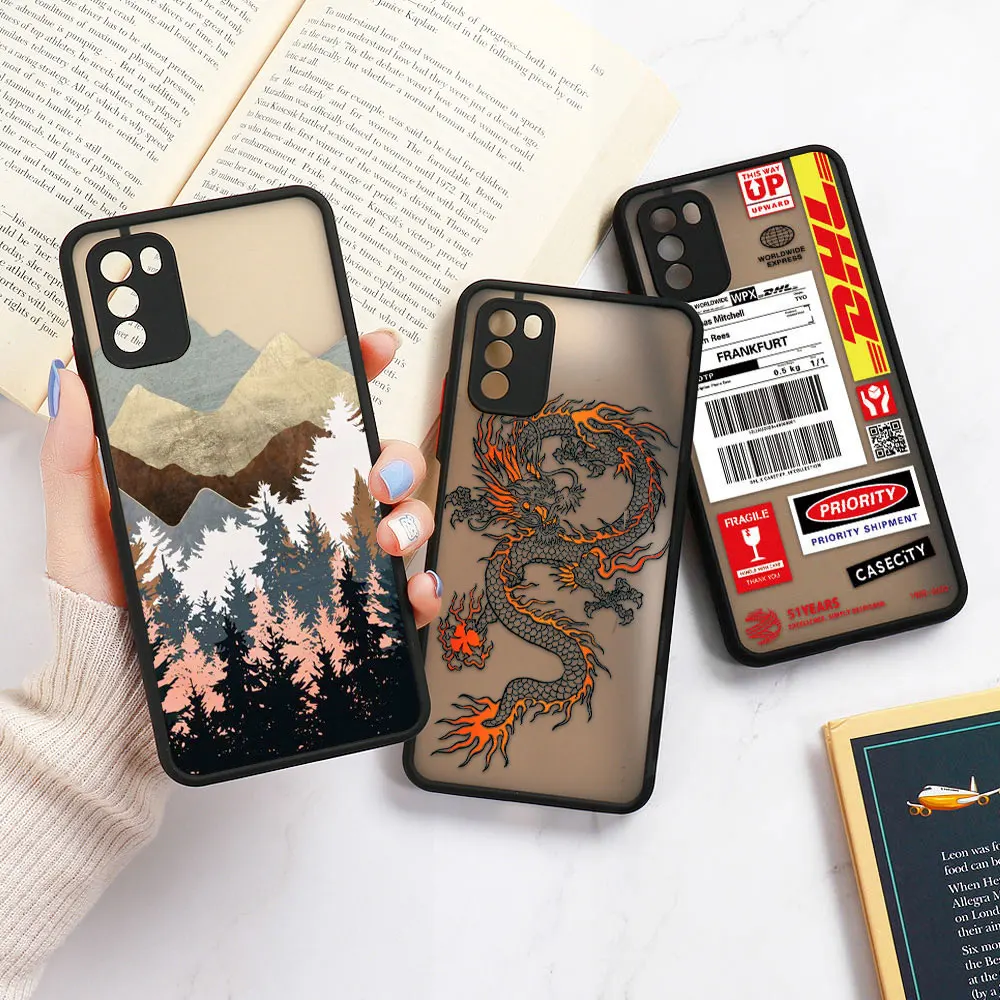 

Poco X3 Pro Case Hard Funda For Xiaomi Poco F3 X 3 NFC Redmi 9 10 Redmi Note 8 Pro 11 7 10 9C 9s 10s M4 M3 Len Protection Cover