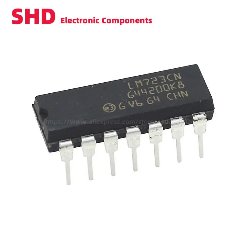 5 шт. LM723 LM723CN MC1723CP MC1723 UA723CN UA723 DIP-16 линейные регуляторы напряжения IC Высокоточный регулятор напряжения DIP IC