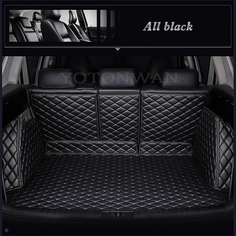 

custom made style fully enclosed Car Trunk Mats for Land Rover All Models Rover Range Evoque Sport Freelander Interior Details