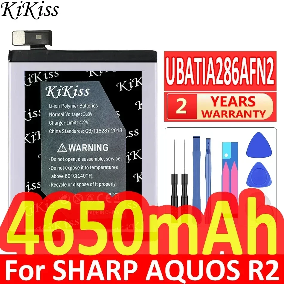Аккумулятор KiKiss 4650 мАч UBATIA286AFN2 для SHARP AQUOS R2 SH-03K