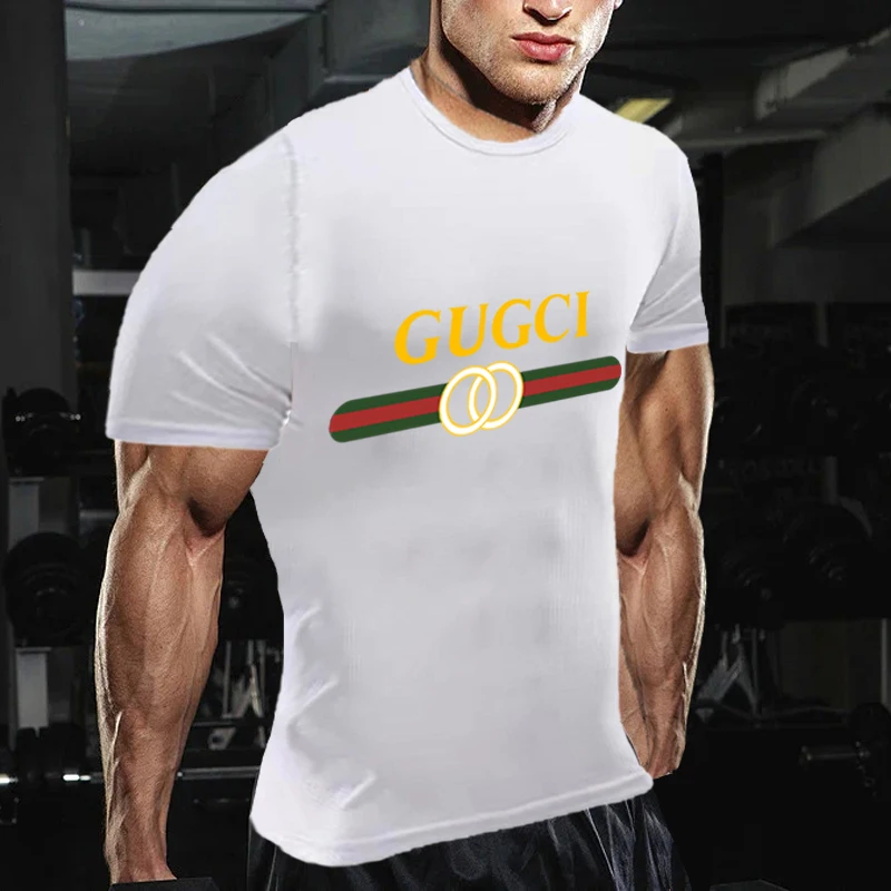 

2022 New Fashion Trendy Printing Oversized T-Shirt Men Clothes Breathable Quick-Drying Shirt Summer Leisure Sports Top Men‘s