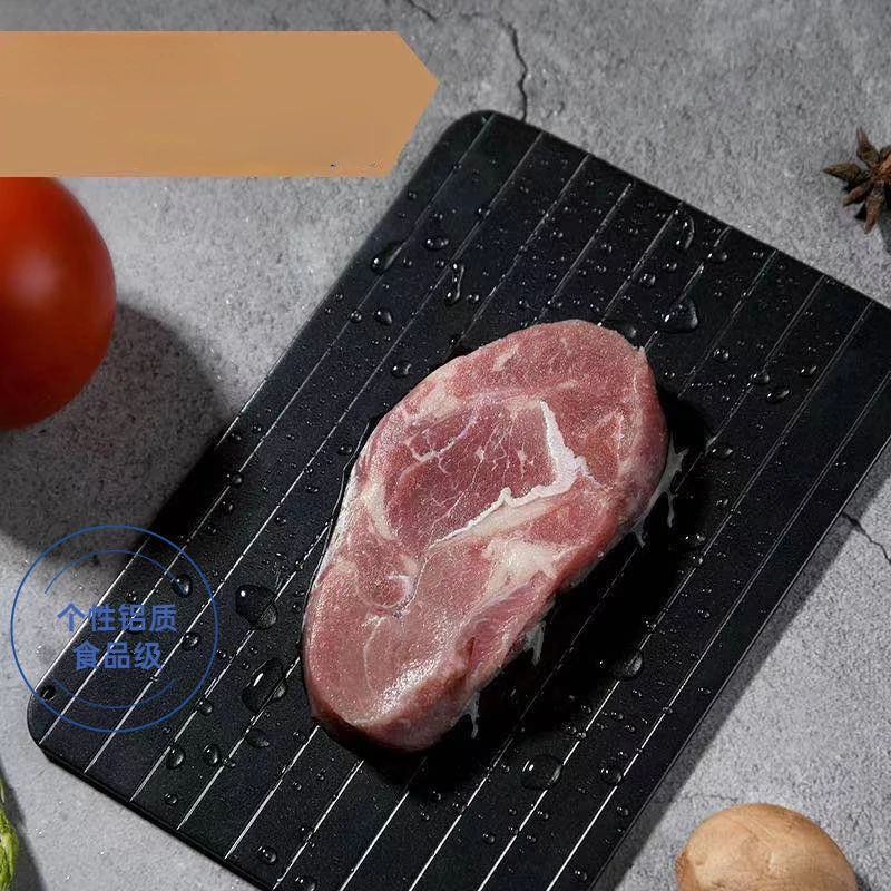 

Fast Defrosting Tray Quick thawing plate Thaw Frozen Food Meat Fruit Quick Defrosting Plate Board Defrost Kitchen Gadget Tool