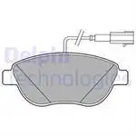 

LP2240 для переднего тормоза BALATASI PUNTO EVO 1,3 MULTIJET 16V 1,4 16V 1,3D MULTIJET GRANDE PUNTO 16D 08