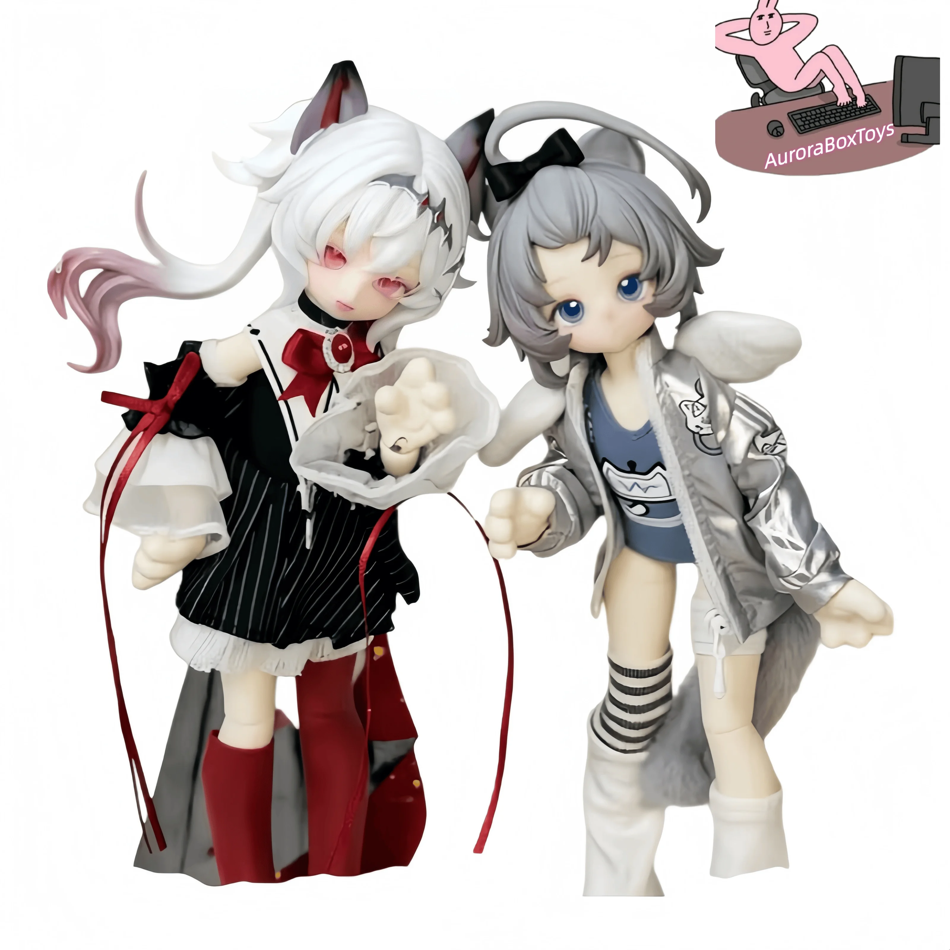 Фото Непригодная для еды кукла Lunar Lore Meow Power Series BJD Blind Box 1/8 BJD Mystery Box Модная коллекционная игрушка-фигурка, украшение, подарок №1