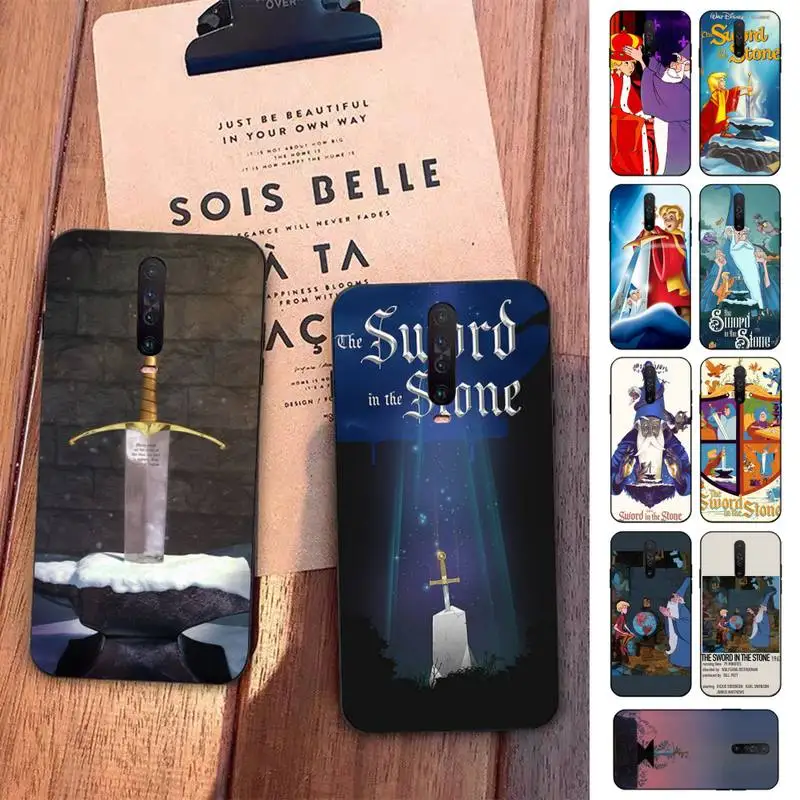 

Disney The Sword in the Stone Phone Case for Redmi 5 6 7 8 9 A 5plus K20 4X S2 GO 6 K30 pro