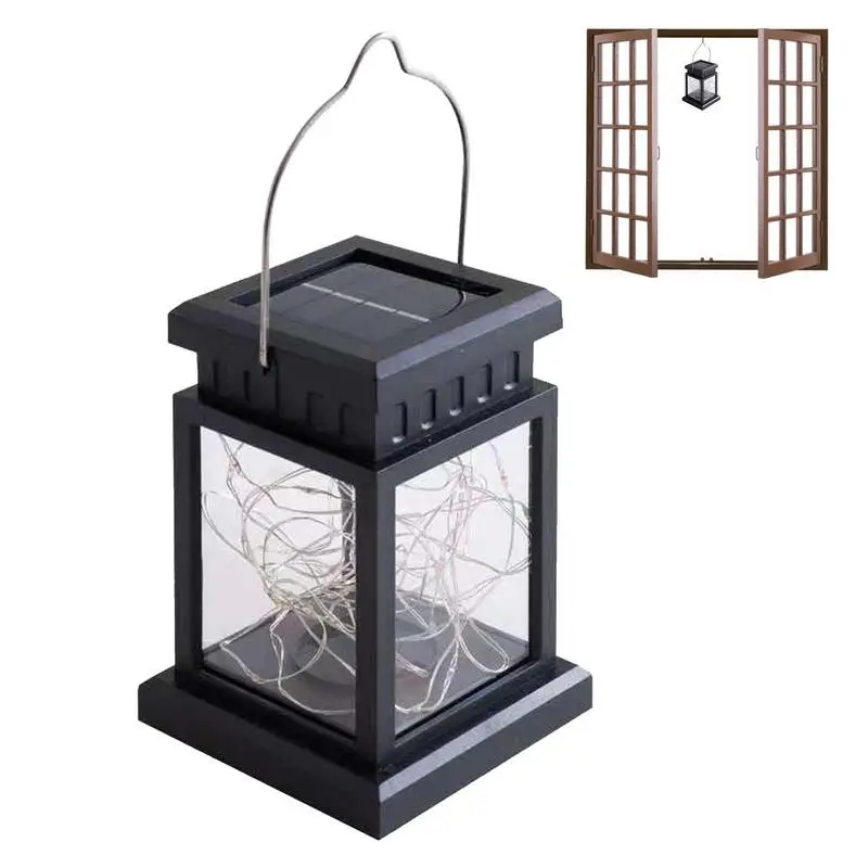 

Подвесной фонарь на солнечной батарее, водонепроницаемый уличный s-фонарь для патио, переносные декоративные подвесные светильники на солн...