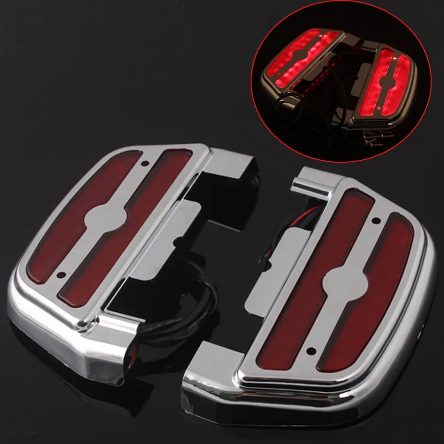 

Motorcycle Accessorry Passenger Footboard Covers For Harley Softail Touring Street Glide Road Glide Ultra Classic Electra Glide