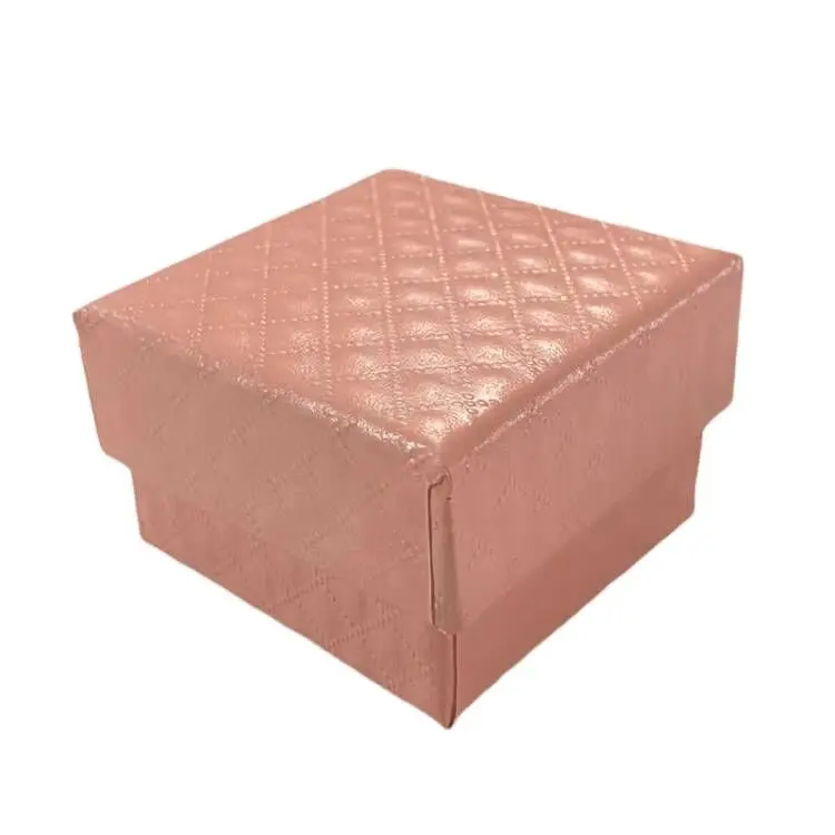 Новейшие розовые коробки для женских ювелирных изделий lun упаковка подарка на