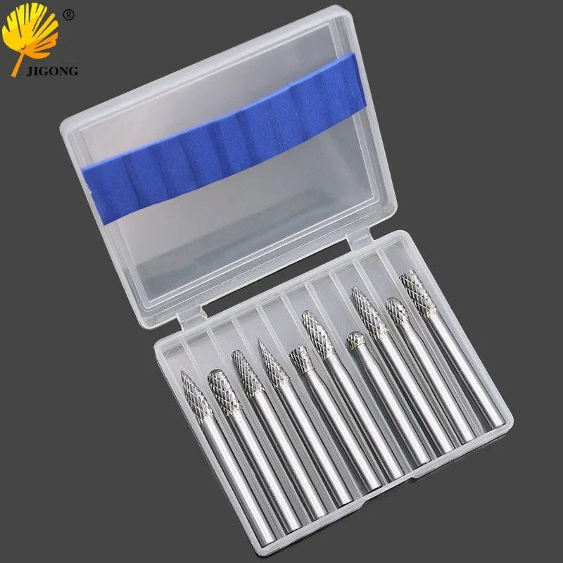 Вращающаяся пилка из карбида вольфрама с ручкой 6 мм 6x6 Электрические