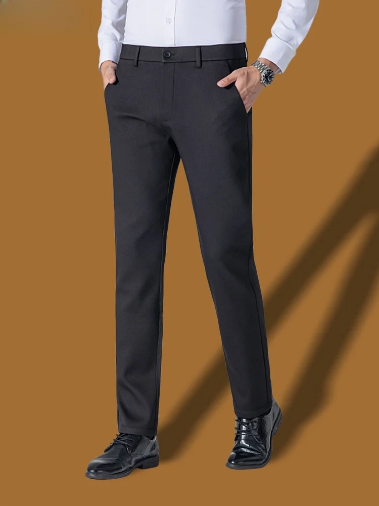 Осень и зима Новые мужские флисовые повседневные брюки Deslun Высококачественные