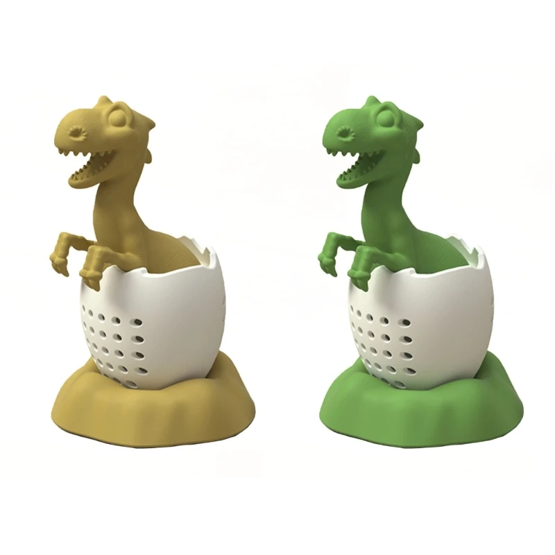

Special Dinosaur Shaped Tea Filter for Brewing Loose Leaf Tea Dishwasher Safe Dropship