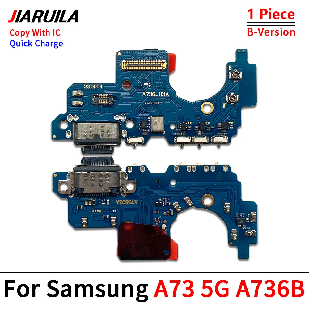 НОВЫЙ протестирован для Samsung A73 5G A736B USB-порт зарядное устройство док-станция