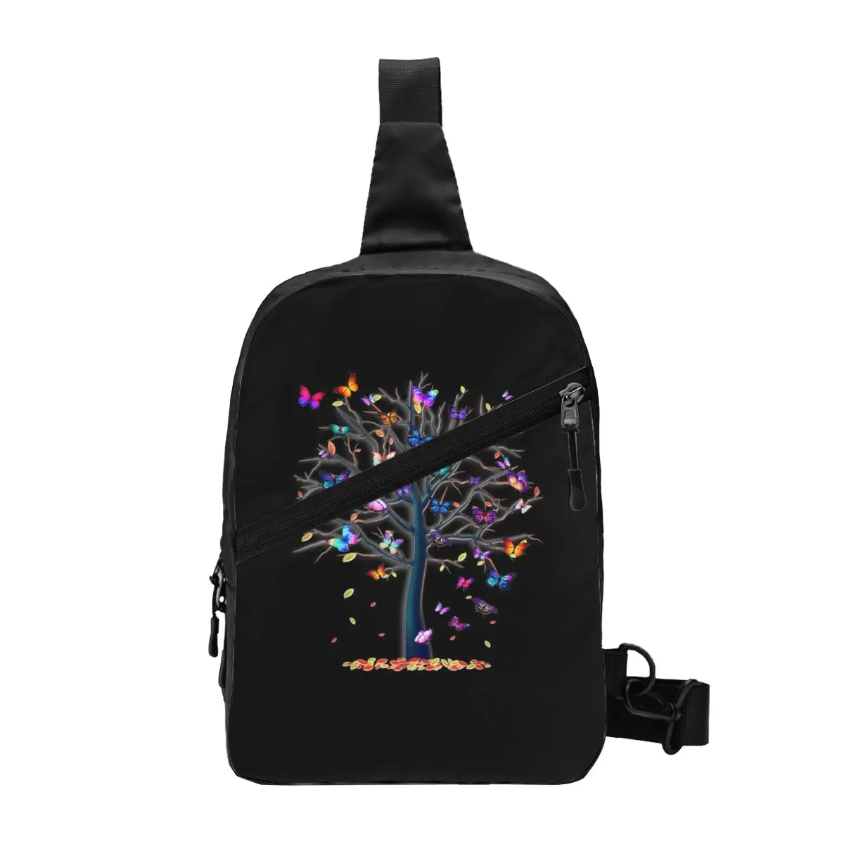 

Saying Butterfly Tree Chest Bag Insect Lover Aesthetic Crossbody Bags Men Bicycle Motorcycle Phone Small Bag