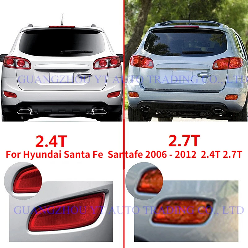 

Противотуманные фары заднего бампера CAPQX, стоп светильник, противотуманные фары, светильник ры с лампочкой для Hyundai Santa Fe Santafe 2006 -2010 - 2012 2,4 T 2,7 T