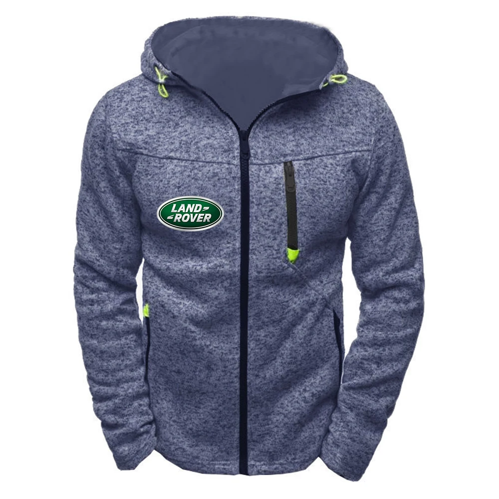

LAND ROVER 2022 new unisex men's sweater cardigan casual sports motorcycle zipper hoodie zipper hoodie men's jacket man
