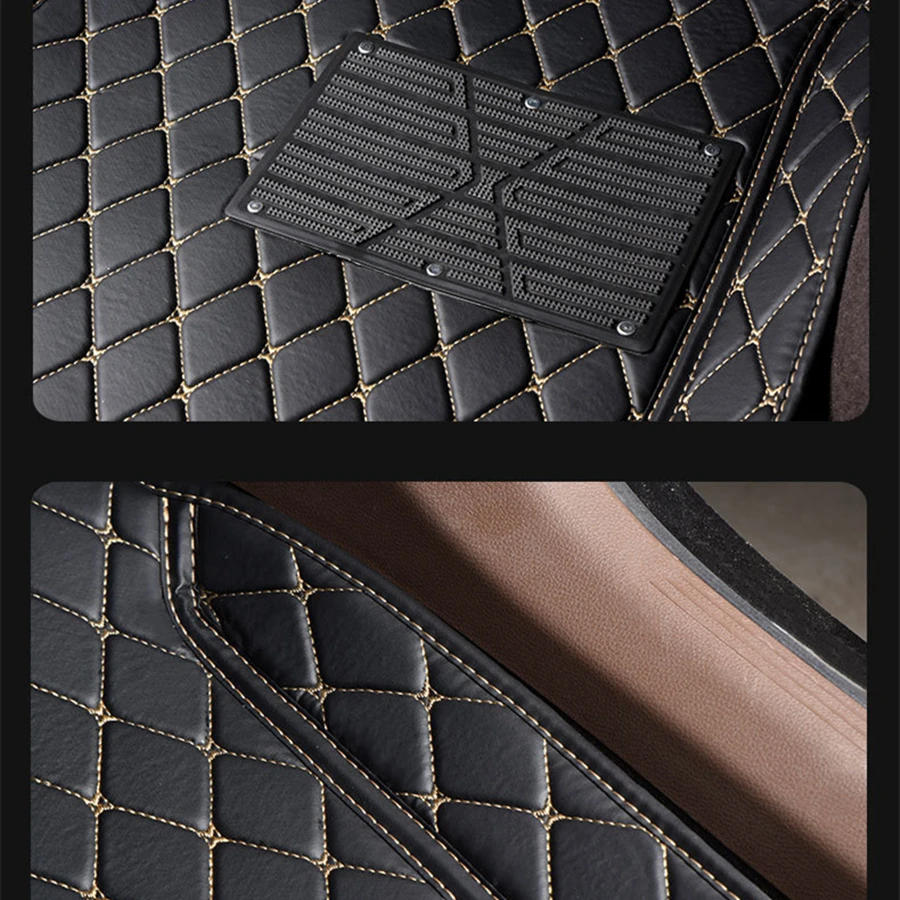 5 шт. универсальный автомобильный коврик для ног с левым рулем и RHD BMW 3 7 серии GT X1 X2