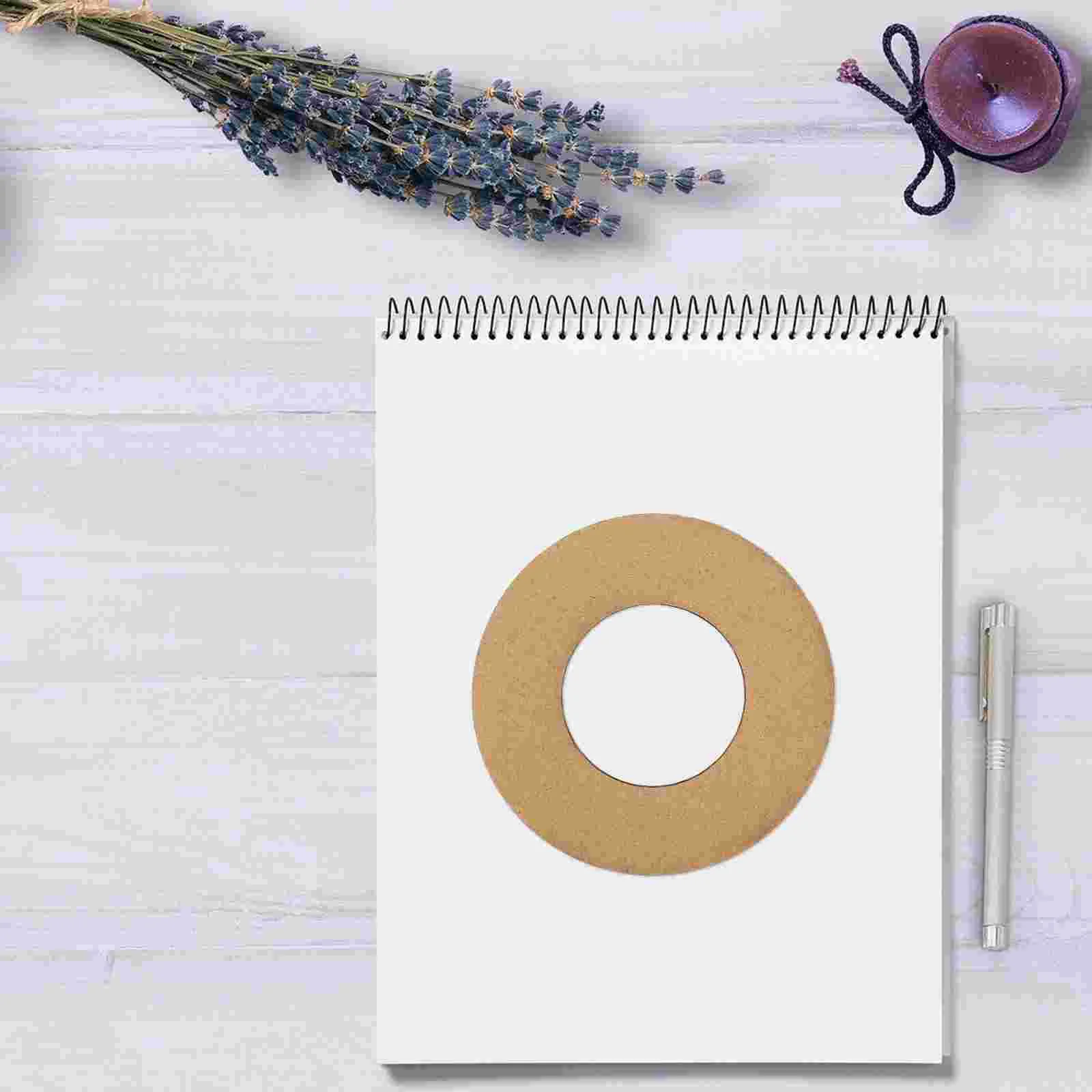 11 шт. круглые рамки для венков DIY бумажные венки изготовления кольца венок кольцо