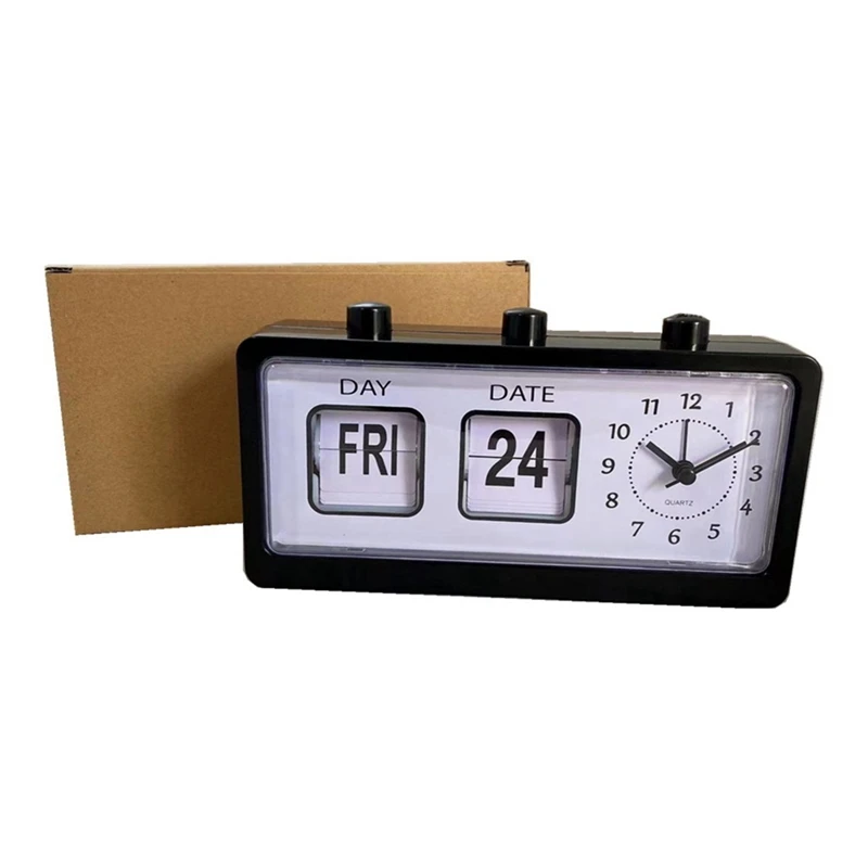 Механический будильник новинка флип-часы настольные цифровые часы с календарем