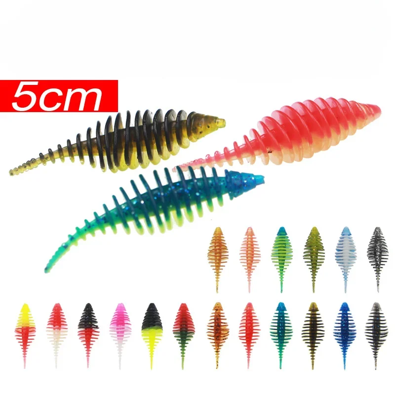 10 шт. плавающая приманка для водного пути 5 см черная рыба окунь тилапия