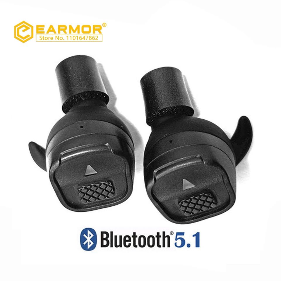 

EARMOR M20T new bluetooth earbuds outdoor hunting shooting earbuds tactical headset electronic hearing protection NRR26db