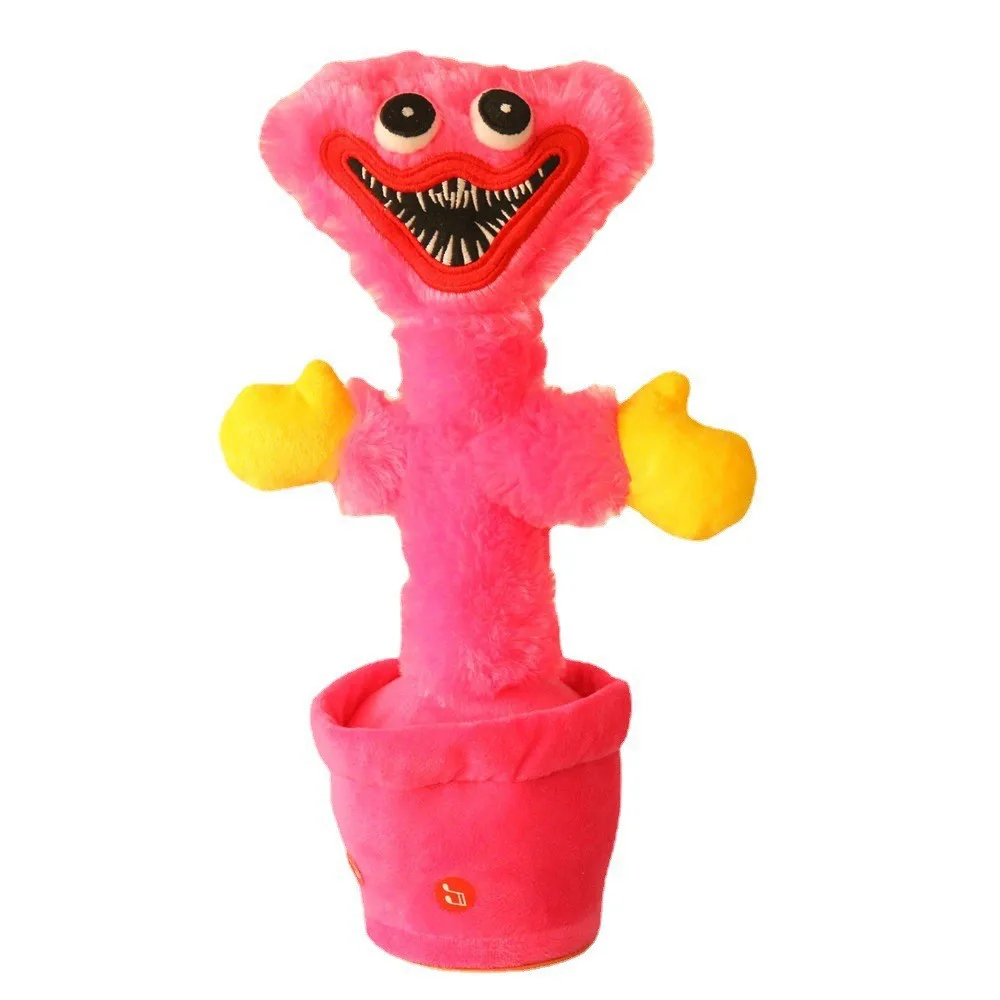 

32cm Electric Dacing Huggy Wuggy Hagi Scales Plush Stuffed Soft Game Toys For Kids Adult Funny Character Hagi Scales Gift