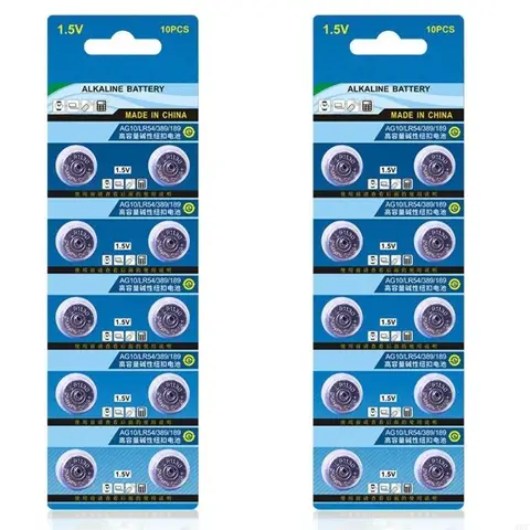 Кнопочные батарейки Crust Pro AG10 1.5V