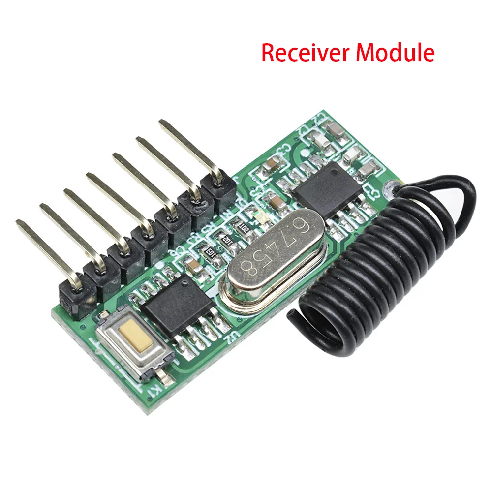 

Voktta 4-канальный беспроводной приемник 433 МГц