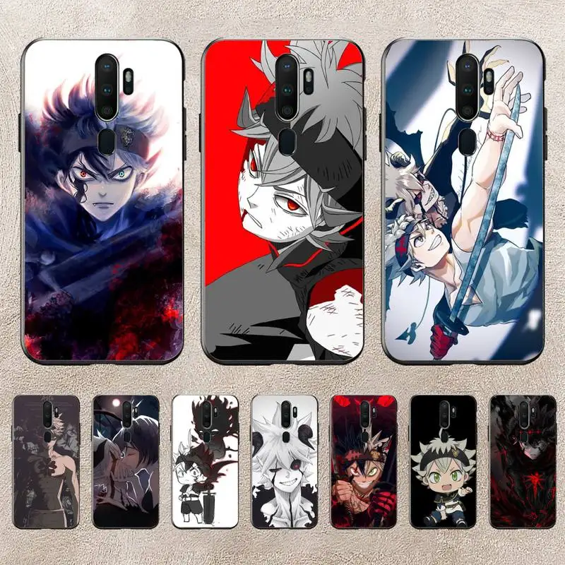 

Black Clover Anime Asta Phone Case For Redmi 9A 8A 6A Note 9 8 10 11S 8T Pro Max 9 K20 K30 K40 Pro PocoF3 Note11 5G Case