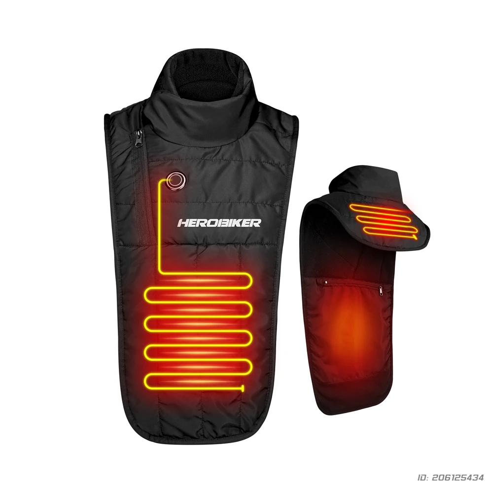 

Мотоциклетный шарф с подогревом для зимы, электрический теплый шарф для шеи, ветрозащитный, USB, регулируемая температура, удобный для езды на открытом воздухе