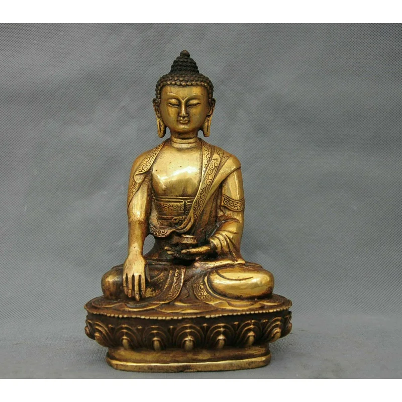 

Antique bronze copper Buddha statues tibet buddhism sakyamuni Amitabha