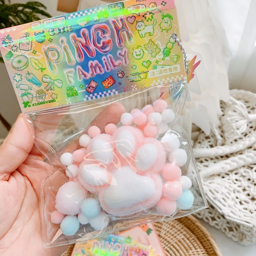 Сенсорные игрушки из искусственной кожи с медленным отскоком кавайная плюшевая