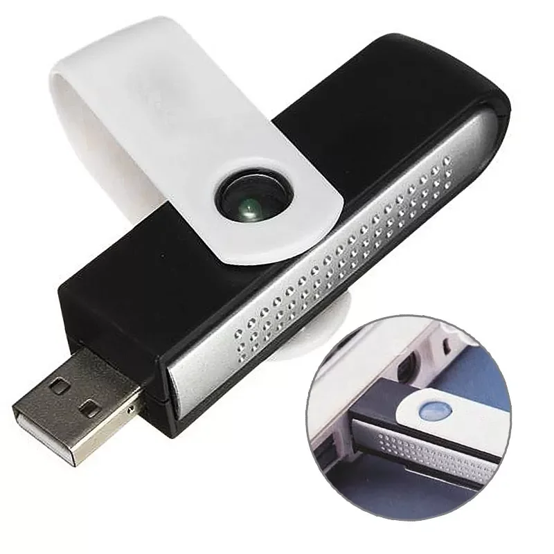 

Mini Portable Rotatable USB Office Home Car Auto Fresh Ionic Air Purifier Ozone Oxygen Bar Anion Ionizer Cleaner