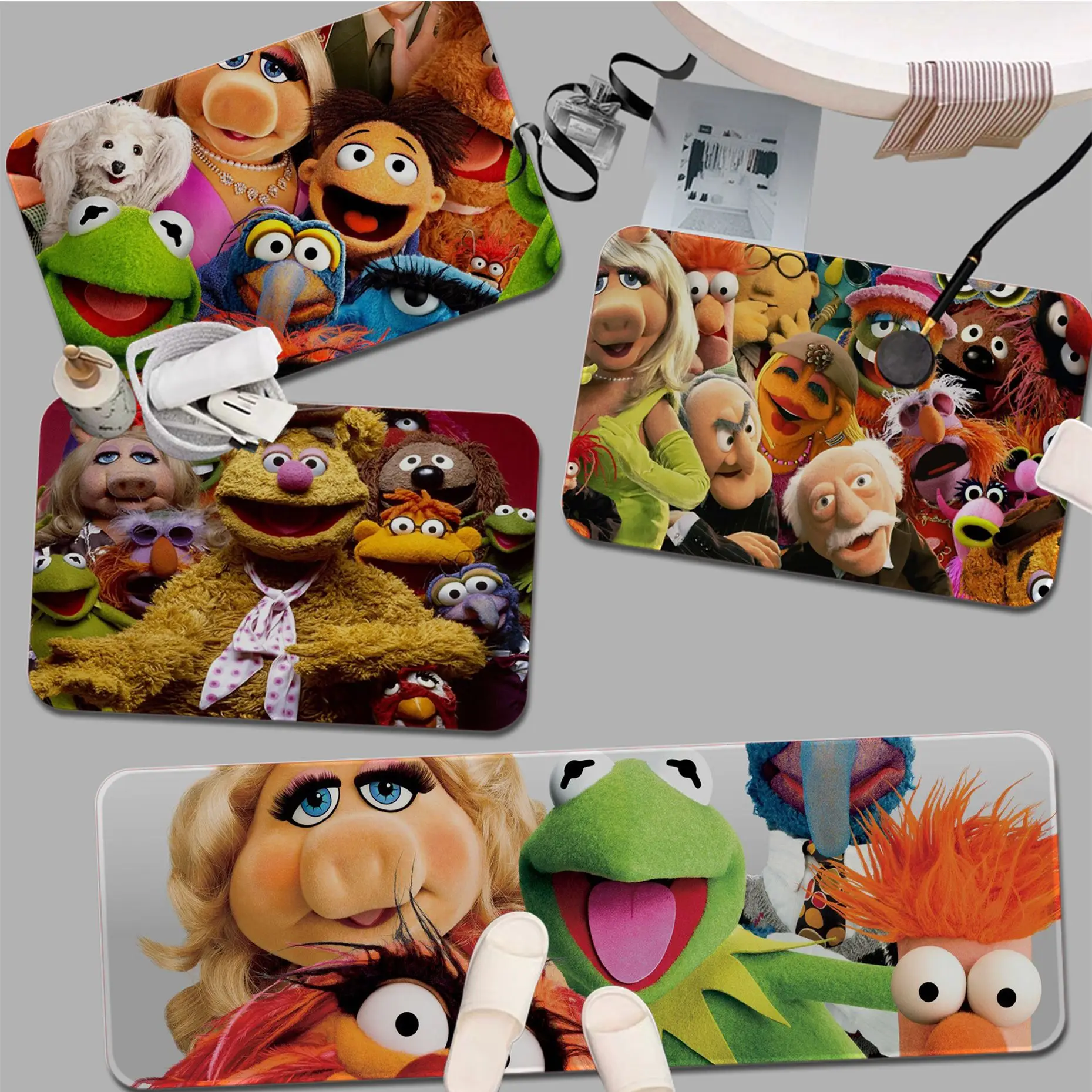 

Disney The Muppets Long Rugs Rectangle Anti-slip Home Soft Badmat Front Door Indoor Outdoor Mat Toilet Rug