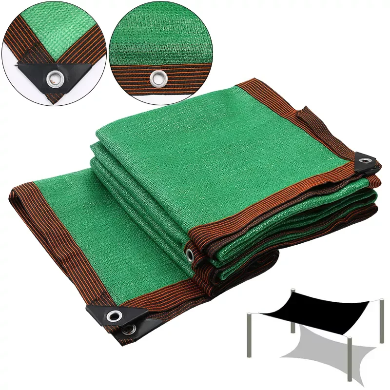 

NEW2023 Anti-UV HDPE Green Sun Shading Net Outdoor Sunshade Net Garden Shelter Canopy Succulent Plant Gazebo Balcony Shade Netti