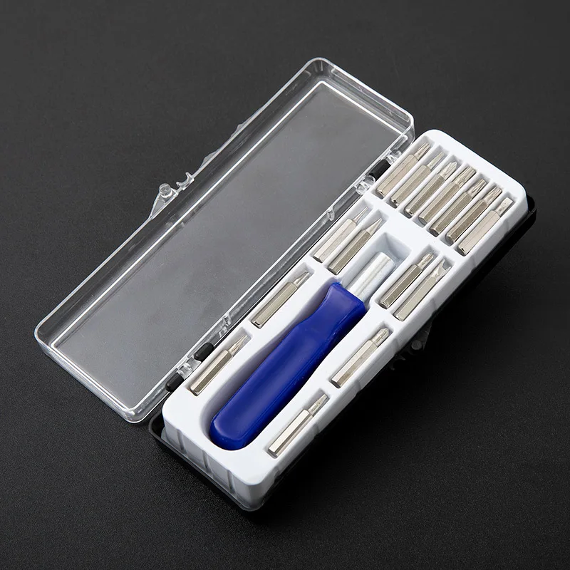 

16 In 1 Screwdriver Bits Set Magnetic Screw Driver Mobile Phone Watch Computer Multifunction Repair Precision Hand Tool Kits