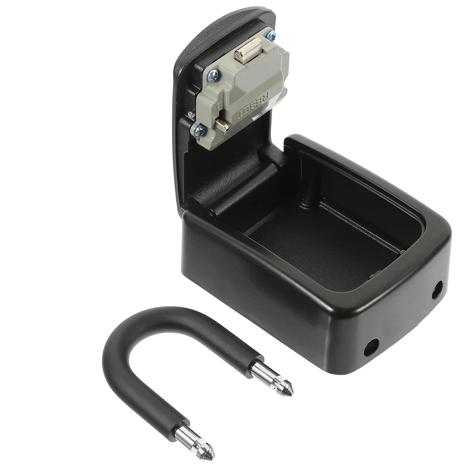 

Portable Lock Box Wall Mounted Key Lock Box Resettable Code Security Key Lock Box