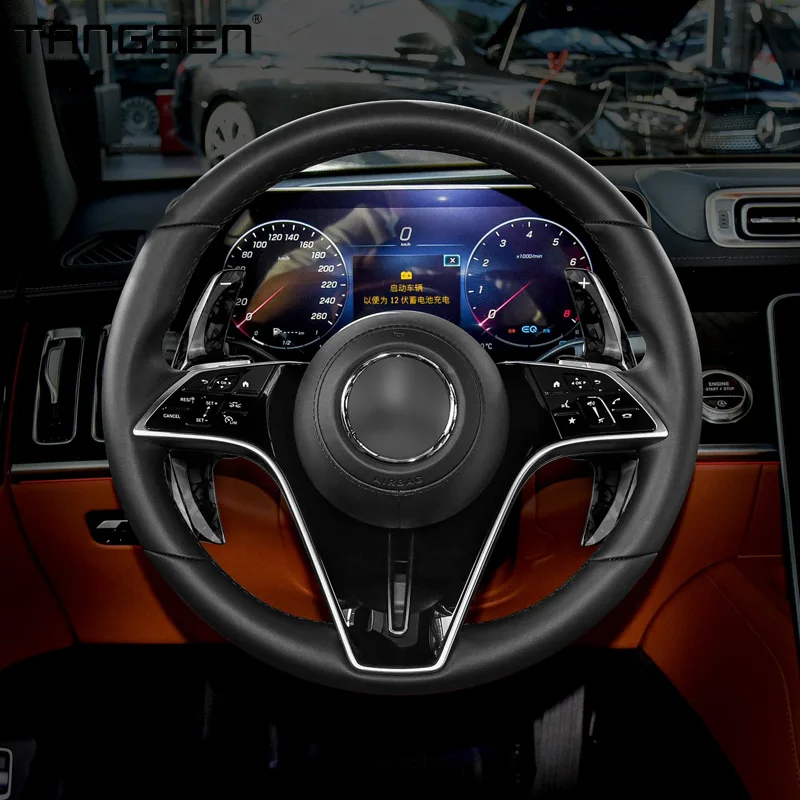 Лопастной переключатель рулевого колеса из углеродного волокна подходит для