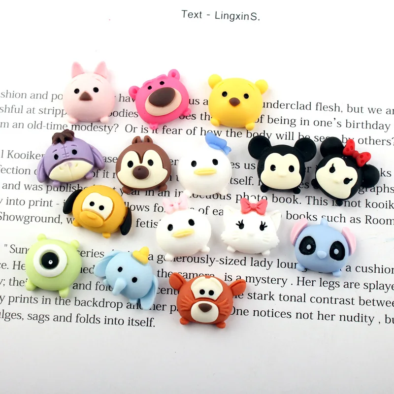 

Cartoon Cute Flatback Resin Animal Scrapbooking DIY Phone Case Decoration Craft Hair Bow Accessories
