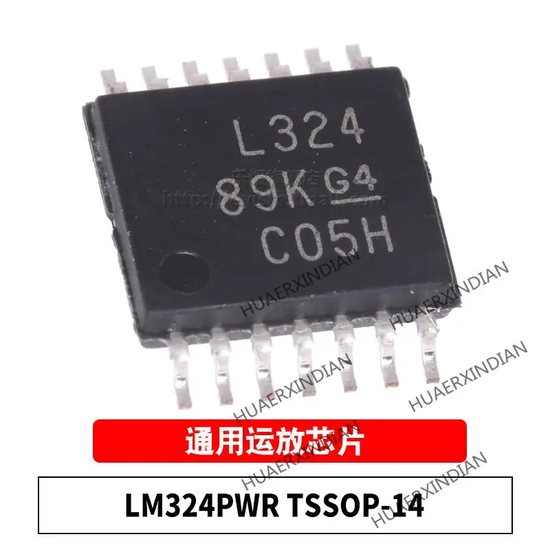 

10 шт./лот новый оригинальный LM324PWR TSSOP14 Тип L324 в наличии