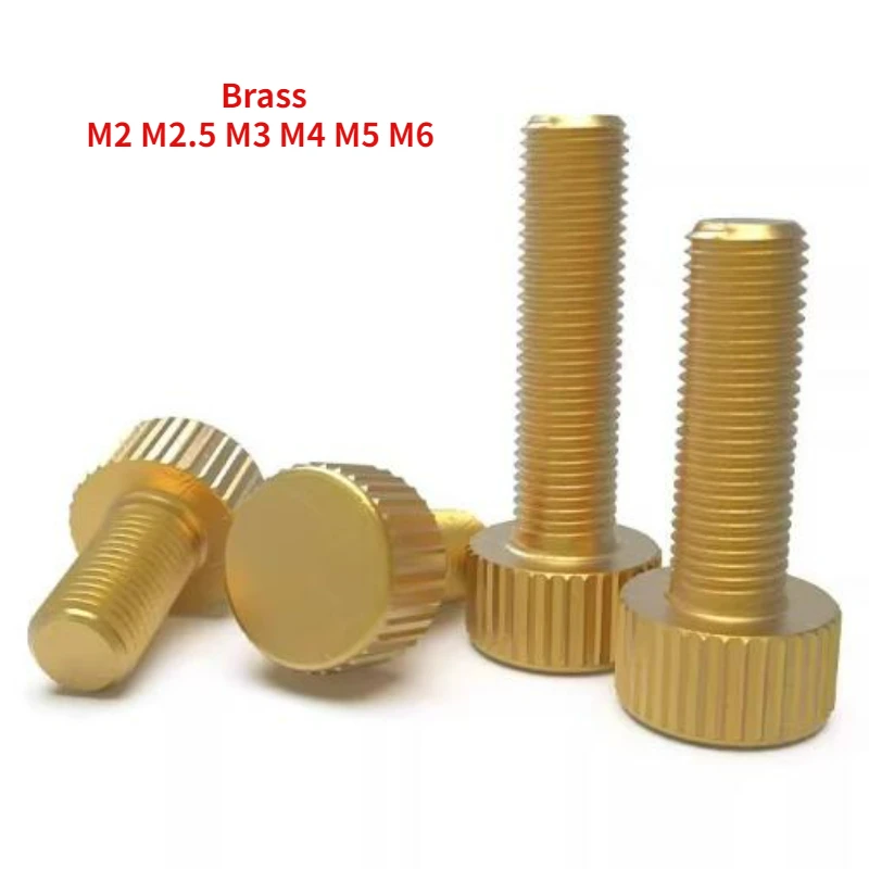 

Ручные винты из латуни M2 M2.5 M3 M4 M5 M6