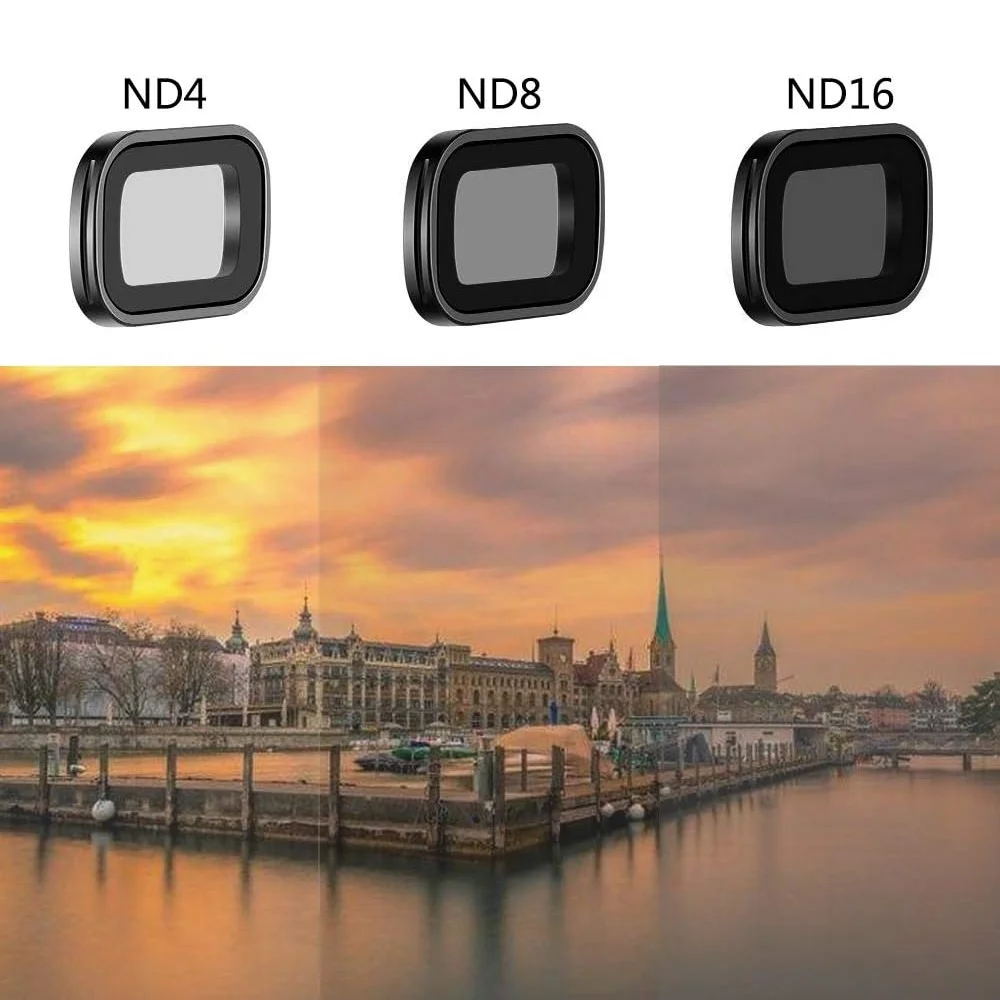 Фото Набор фильтров для камеры Mcoplus ND4/ND8/ND16 для DJI Osmo Pocket 1/2 аксессуары для экшн-камеры №5