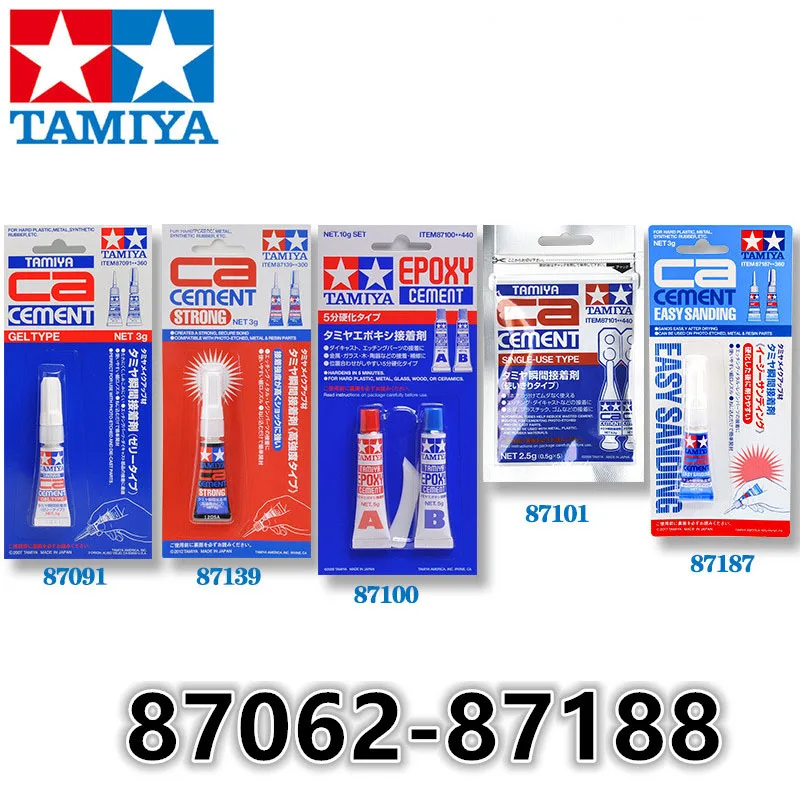 

Tamiya Craft Bond Cement Plastic Decals Photo Etching Glue For DIY Military Plane Ship Tank Soldier Model kit tools
