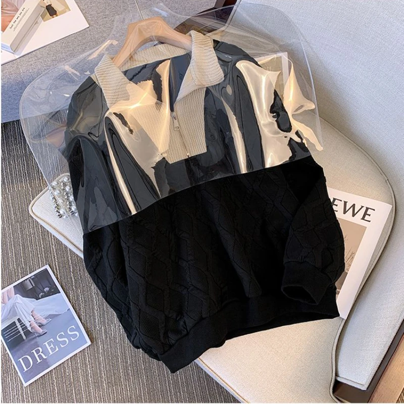 Рисунок 4 - Женский простой свитер-поло в Корейском стиле